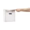 Adiroffice Medium Steel Drop Box Wall-Mount Mailbox with  Dual Key and Combination Lock, White ADI631-05-WHI-KC-MK - alternate 3